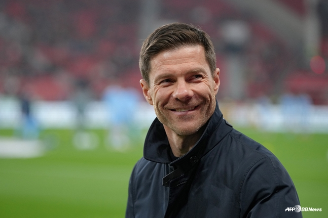 사비 알론소 감독. /AFPBBNews=뉴스1