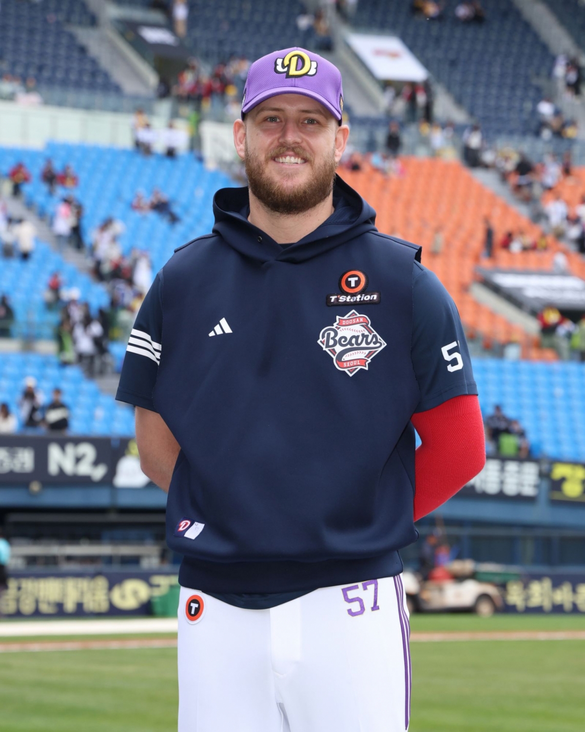 두산 베어스 외국인 투수 콜어빈. /사진=두산 베어스 제공