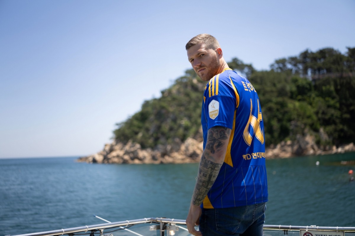 울산 HD로 이적한 폴란드 출신 장신 센터백 밀로시 트로야크. /사진=울산 HD 제공