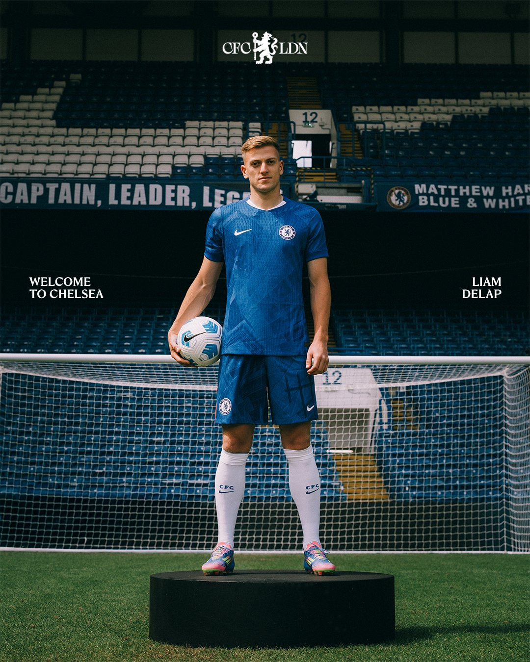 리암 델랍. /사진=첼시 공식 사회관계망서비스(SNS)