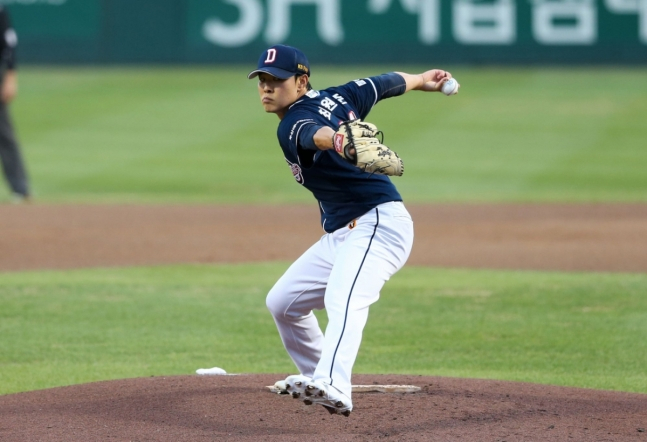 두산 베어스 투수 최원준. /사진=두산 베어스 제공