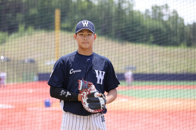 이희성. /사진=원주고 야구부 제공
