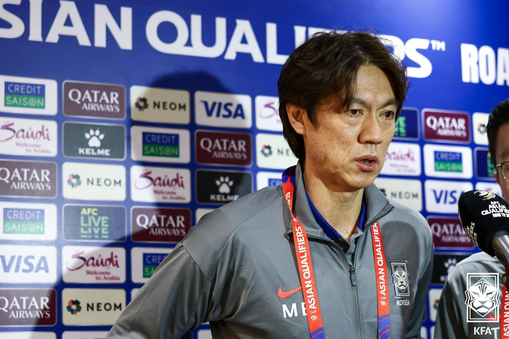 홍명보 대한민국 축구 국가대표팀 감독. /사진=대한축구협회