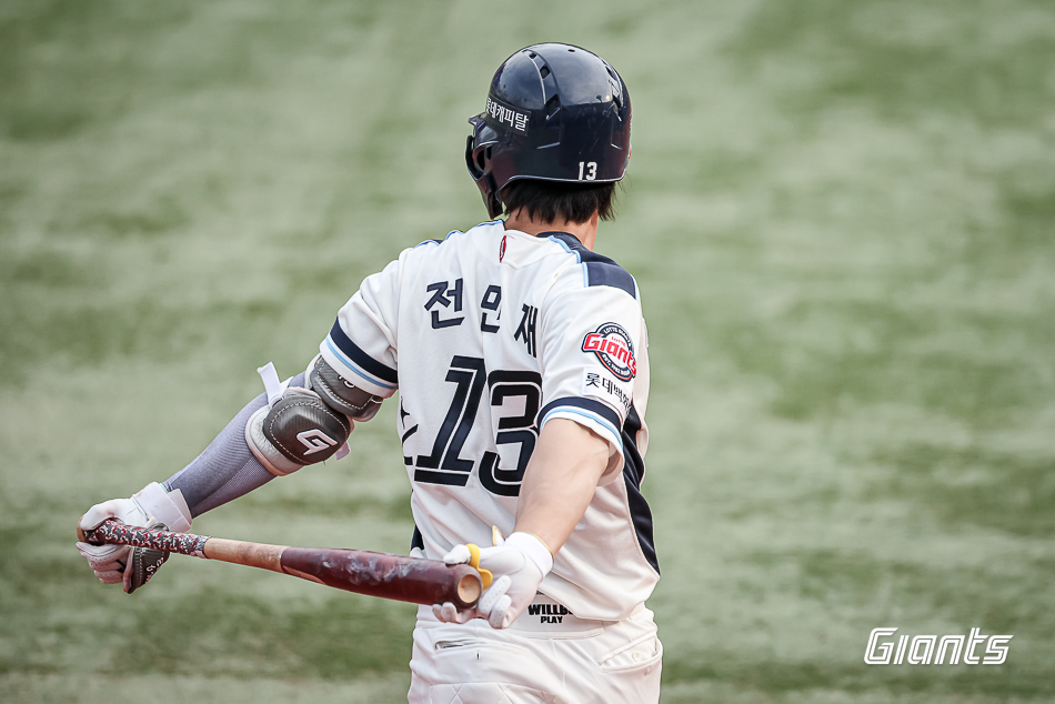롯데 자이언츠 내야수 전민재. /사진=롯데 자이언츠 제공