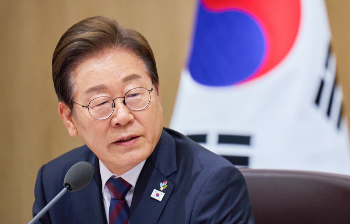 이재명 대통령이 10일 서울 용산구 대통령실 청사에서 열린 국무회의에서 모두발언을 하고 있다./사진=대통령실 제공