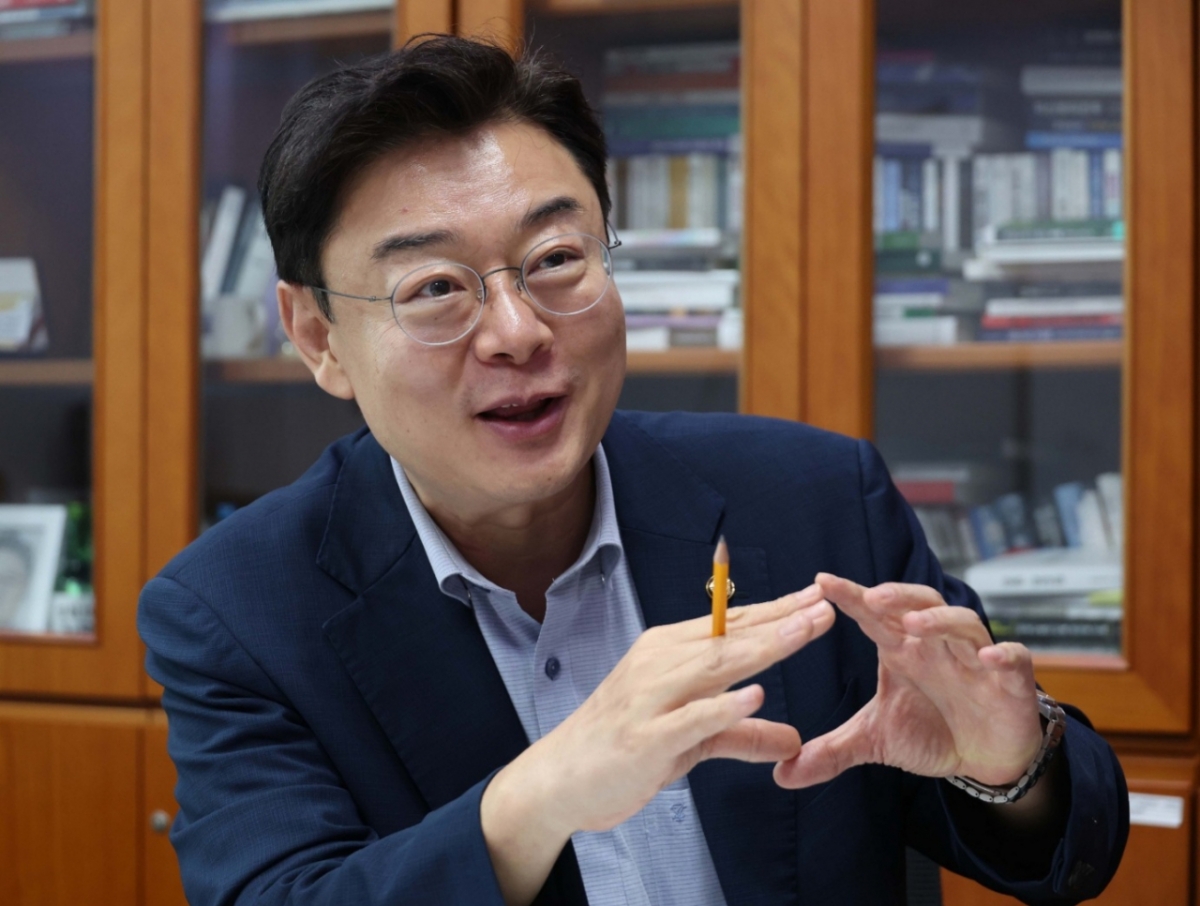 김성원 국민의힘 원내대표 후보 인터뷰 /사진=의원실 제공