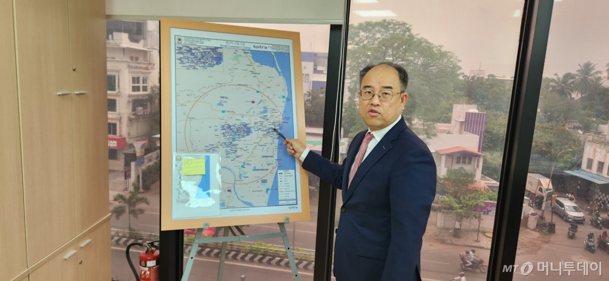 은지환 대한무역투자진흥공사(코트라) 첸나이 무역관 관장. /사진=김사무엘 기자