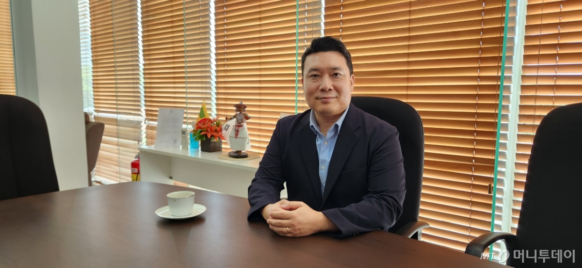 손주홍 대한무역투자진흥공사(코트라) 콜롬보 무역관 관장. /사진=김사무엘 기자