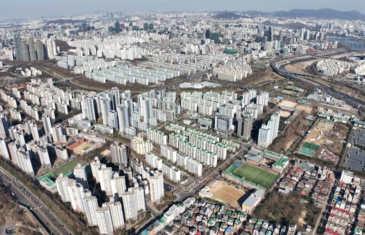 서울 강남구 개포우성7차 주변 전경