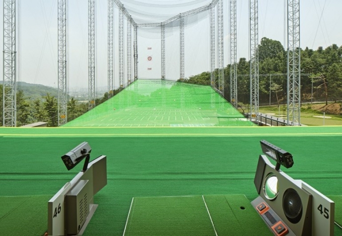 워커힐 골프클럽 타석에서 바라본 전경 이미지/사진제공=워커힐