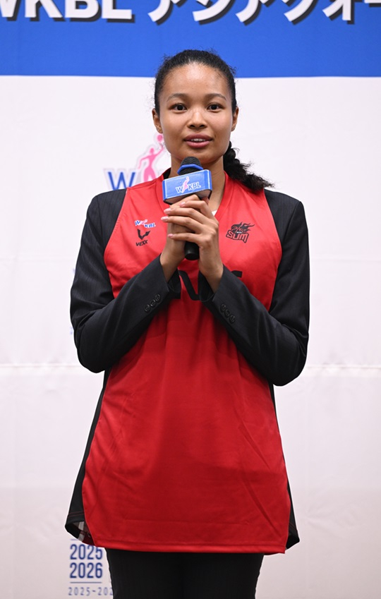 BNK 나카자와 리나. /사진=WKBL 제공