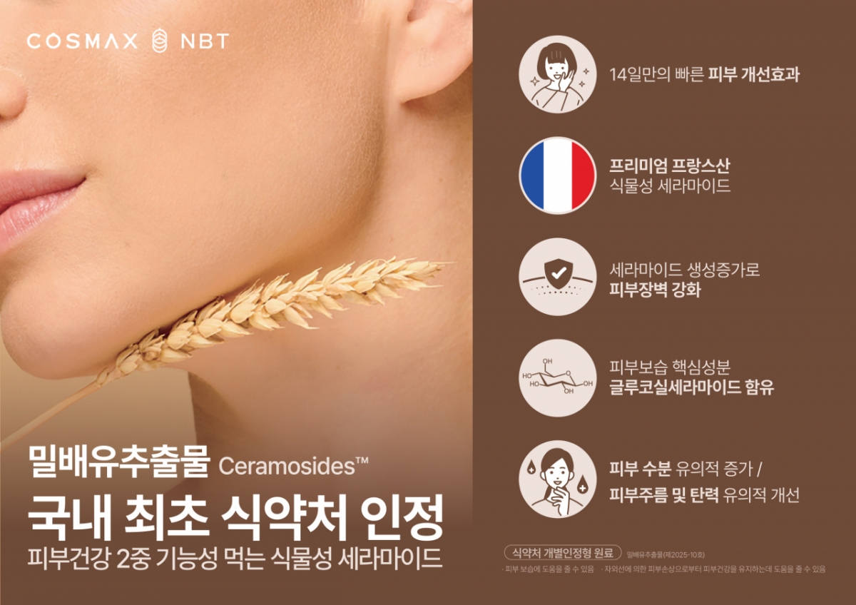 코스맥스엔비티 세라모사이드 설명자료/사진=코스맥스