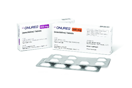 급성 골수성 백혈병 치료제 '오뉴렉'./사진=한국BMS제약