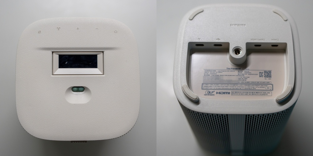  '더 프리미어5'의 상단과 하단부의 모습 /사진=김남이 기자