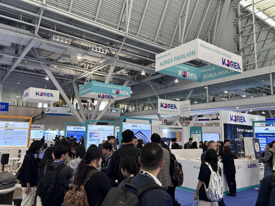 세계 최대 바이오 전시 행사 '바이오 인터내셔널 컨벤션 2025' 내 한국관 전경. /사진=김선아 기자