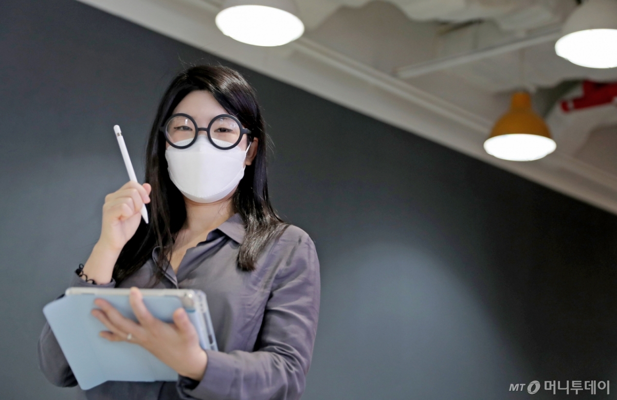 네이버웹툰 'K학원 생존기' 양아최 작가 인터뷰 /사진=김창현 기자 chmt@