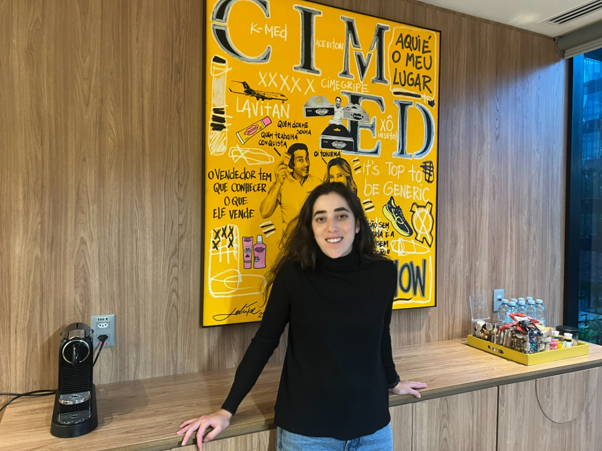 한국산 필러롤 수입해 판매하는 CIMED  줄리아나 마르케스 사업개발팀장. 사진/조규희 기자