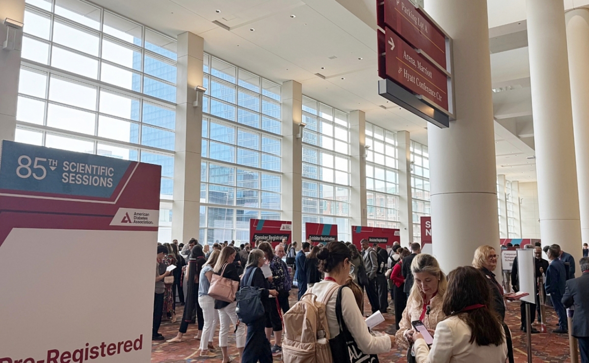 지난 20일(현지시간) 미국 시카고에서 열린 세계적 권위의 제85회 미국당뇨병학회(ADA 2025) 전경/사진= 한미약품