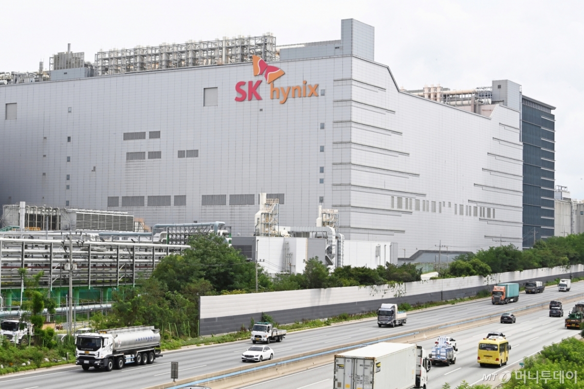 지난해 7월25일 경기도 이천시 SK하이닉스 본사 모습. /사진=뉴시스