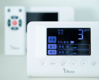 유후의 실내공기질 감지센서./사진제공=엔이알