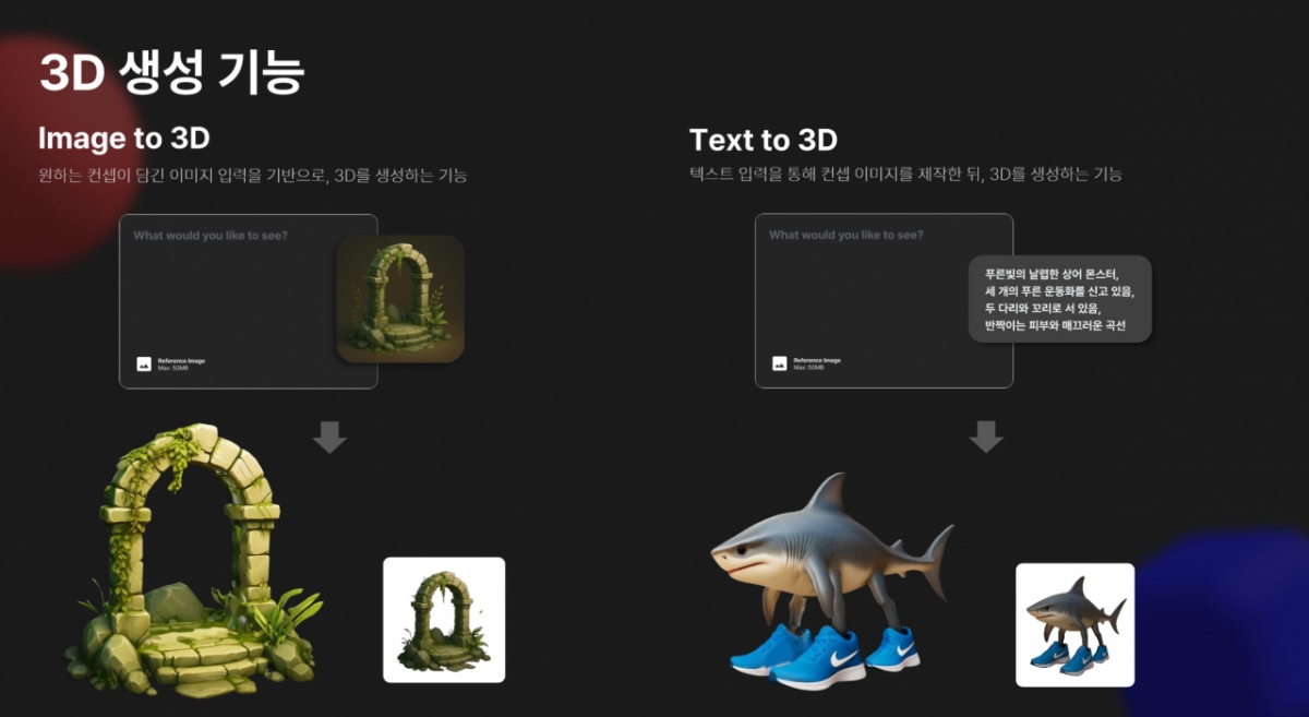 NC AI의 3D AI 모델 사진/사진제공=NC AI