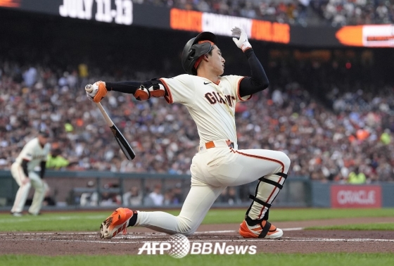 샌프란시스코 자이언츠 외야수 이정후. /AFPBBNews=뉴스1