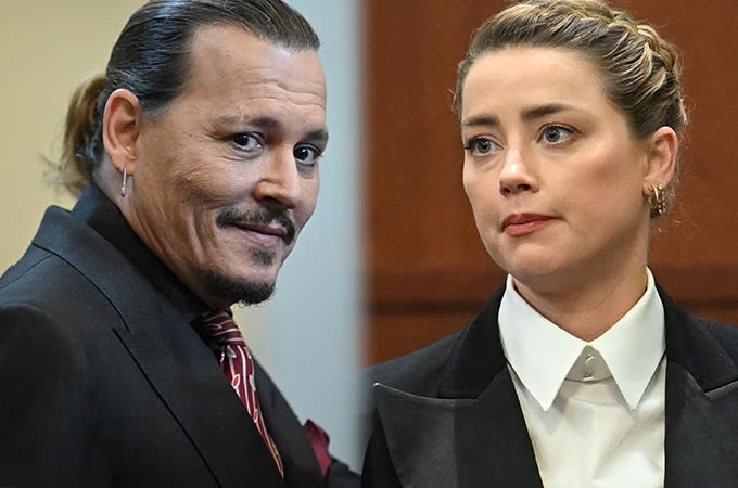 배우 조니 뎁(왼쪽)은 전 아내 앰버 허드(오른쪽)가 2016년 가정폭력 피해를 주장하며 이혼 소송을 제기한 이후 논란에 휩싸였다. /AFPBBNews=뉴스1