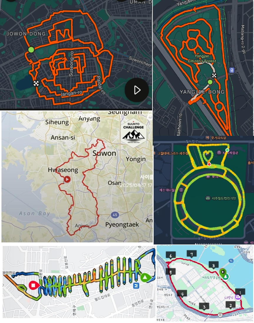 티머니복지재단이 진행한 스케치런 응모자들 자료사진. 왼쪽 위부터 시계방향으로 슈퍼마리오, 피자, 반지, 고구마, 갈치, 한반도 모양의 디자인./사진=티머니복지재단