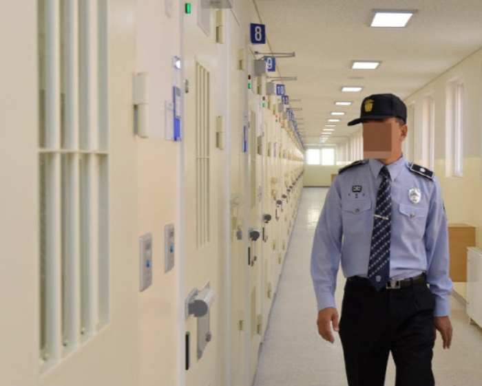 교도관 모습. 기사 이해를 돕기 위한 자료 사진. /사진=뉴시스