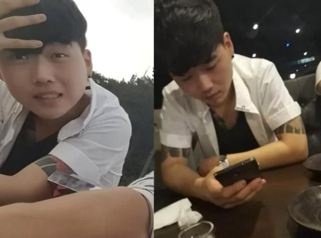 황영웅 과거 사진./사진=온라인 커뮤니티