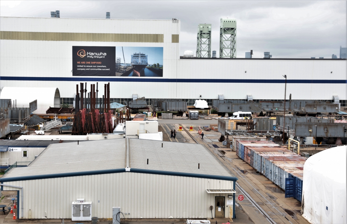 한화필리조선소 전경. /사진제공=한화오션