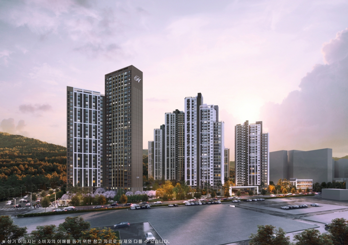 의정부에 1800세대 대단지 조성...'힐스테이트 회룡역파크뷰' 분양 시작 ...