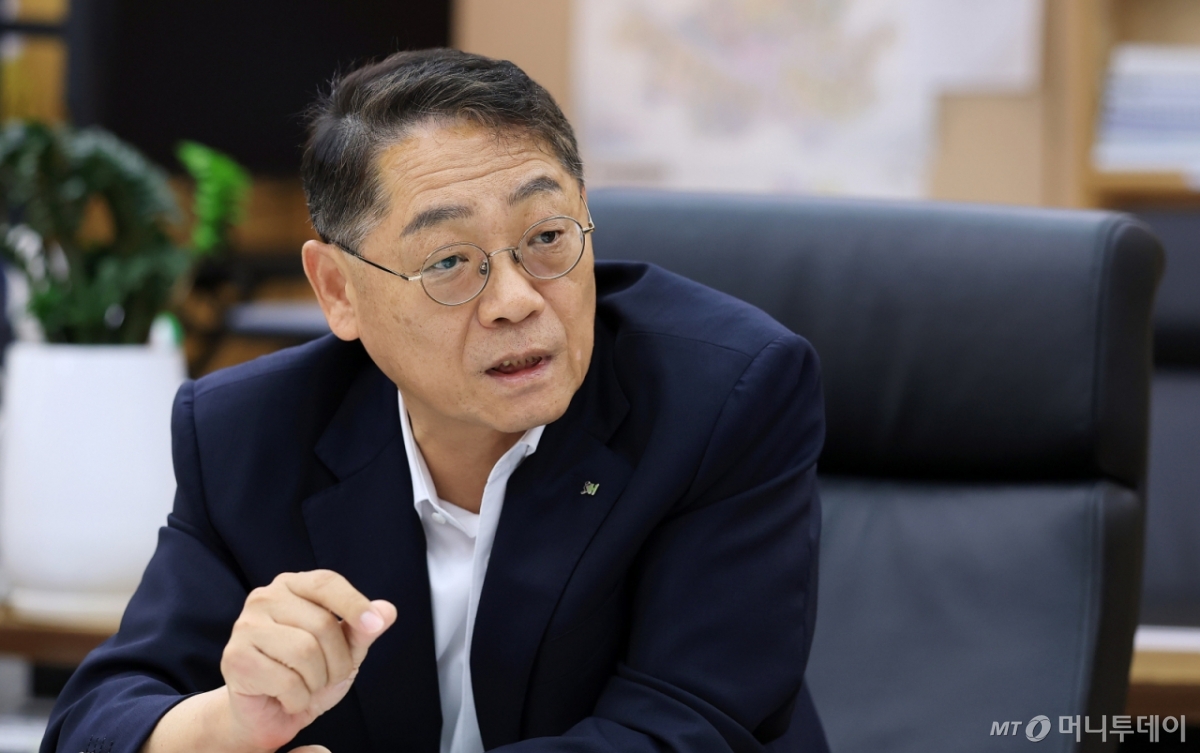 황상하 SH공사 사장 인터뷰 /사진=김창현 기자 chmt@