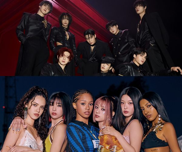 에이티즈, 캣츠아이 / 사진=KQ엔터테인먼트, 하이브 아메리카