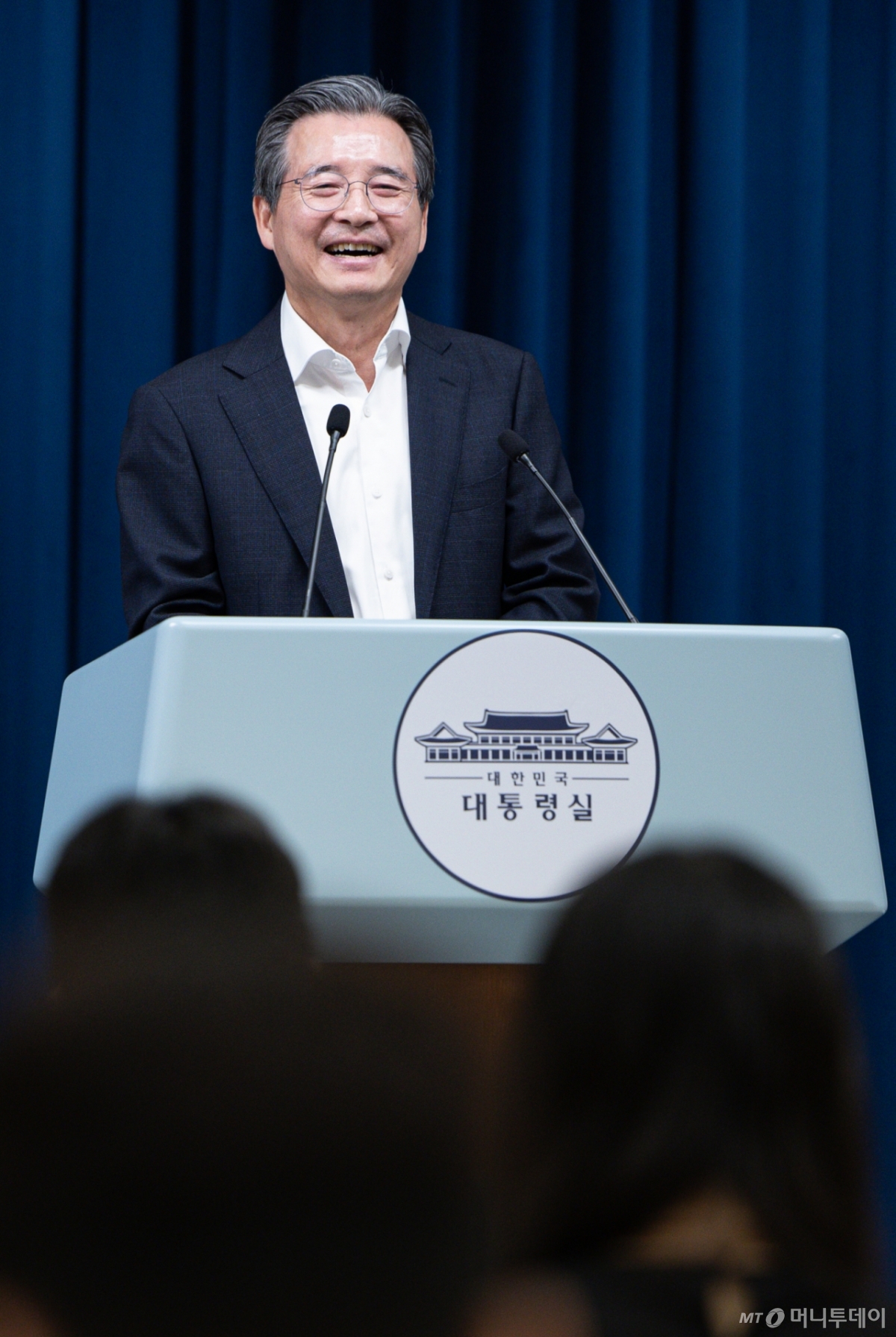 (서울=뉴스1) 이재명 기자 = 김용범 정책실장이 31일 서울 용산 대통령실 청사에서 한미 관세 협상 타결 관련 브리핑을 하고 있다. 2025.7.31/뉴스1  Copyright © 뉴스1. All rights reserved. 무단 전재 및 재배포,  AI학습 이용 금지. /사진=(서울=뉴스1) 이재명 기자