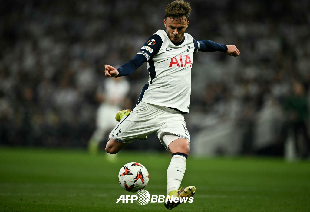 토트넘 미드필더 제임스 매디슨. /AFPBBNews=뉴스1