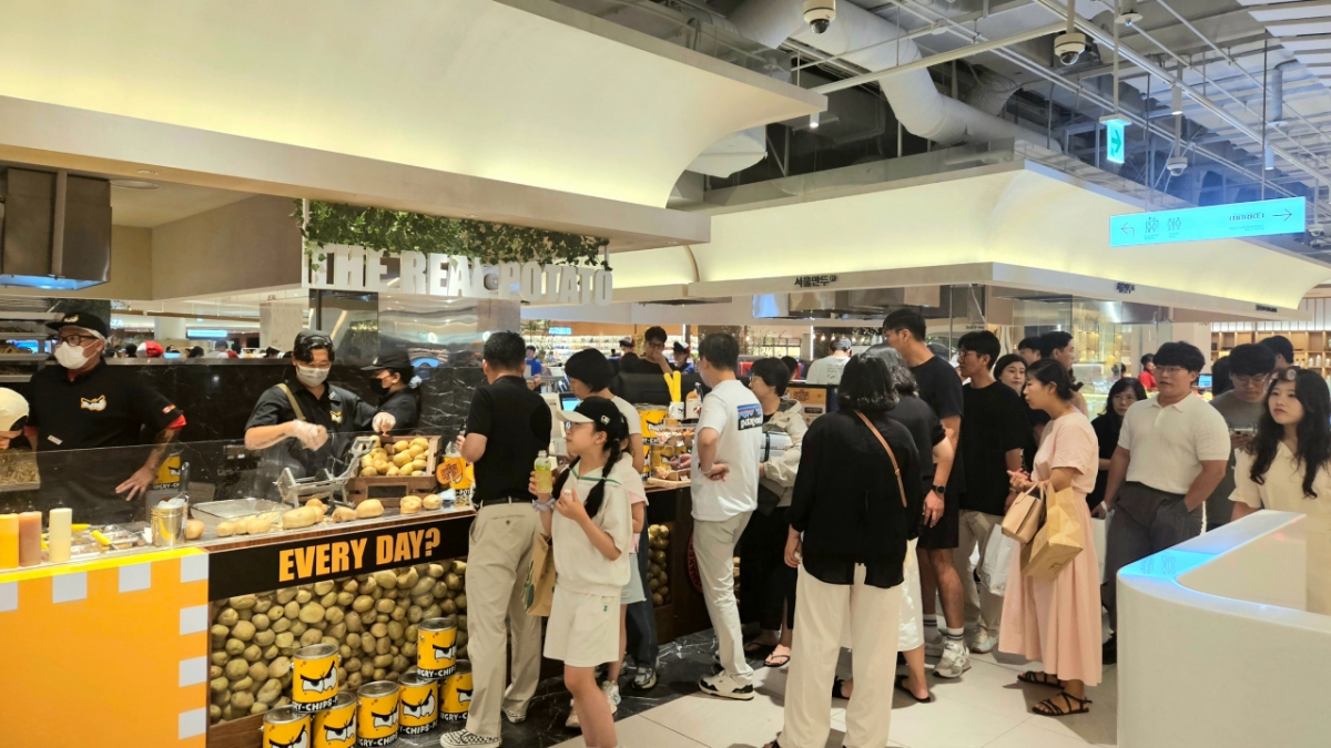 앵그리포테이토 더현대 대구 팝업스토어 / 사진제공 = 스낵토리