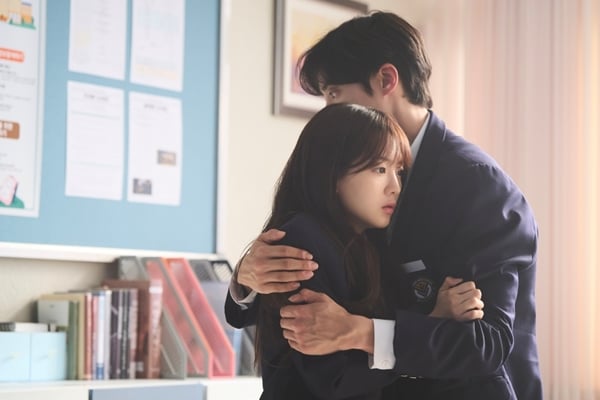 tvN 월화드라마 '견우와 선녀'의 조이현, 추영우./사진=tvN