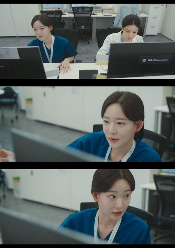 tvN 드라마 '언젠가는 슬기로울 전공의생활'에 출연한 최윤지./사진=tvN 드라마 '언젠가는 슬기로울 전공의생활' 11회 영상 캡처