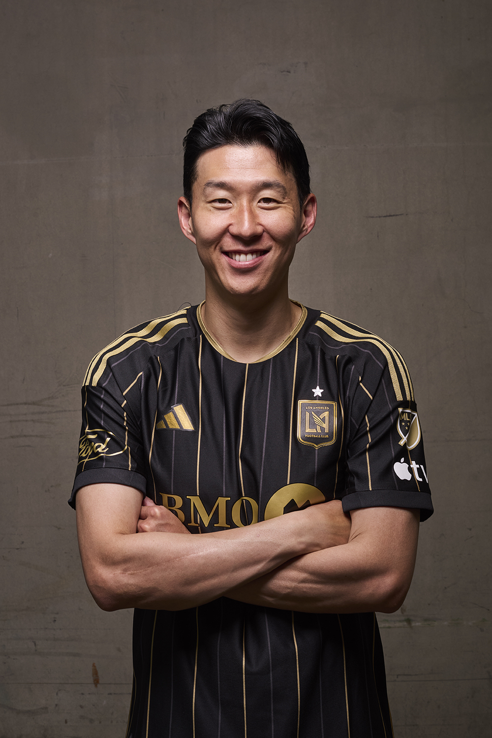 로스앤젤레스(LA)FC 이적 후 프로필 사진을 찍은 LAFC 손흥민. /사진=LAFC 제공