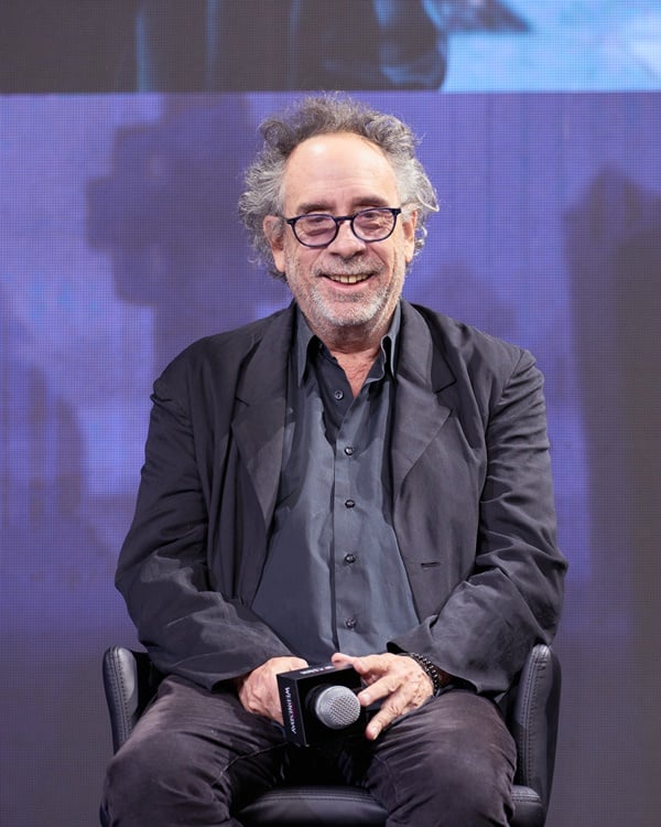 넷플릭스 시리즈 '웬즈데이' 시즌2의 팀 버튼 감독./사진=넷플릭스