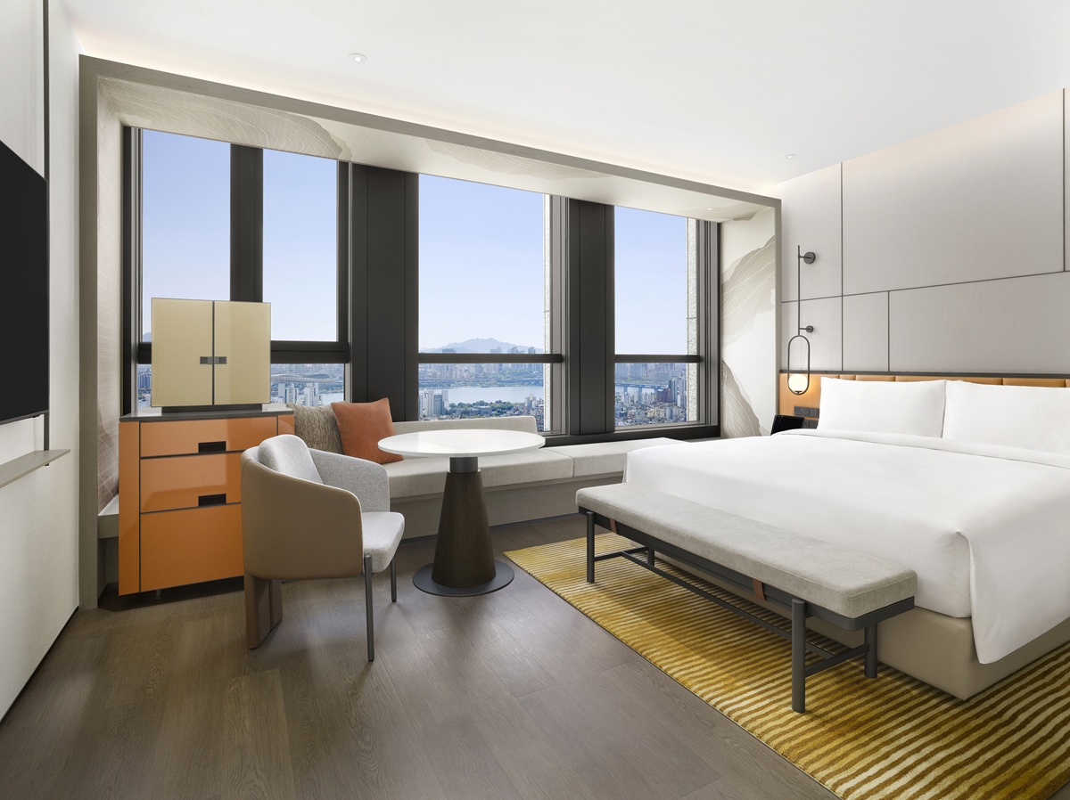 풀만 앰배서더 서울 이스트폴 객실/사진제공=KT에스테이트