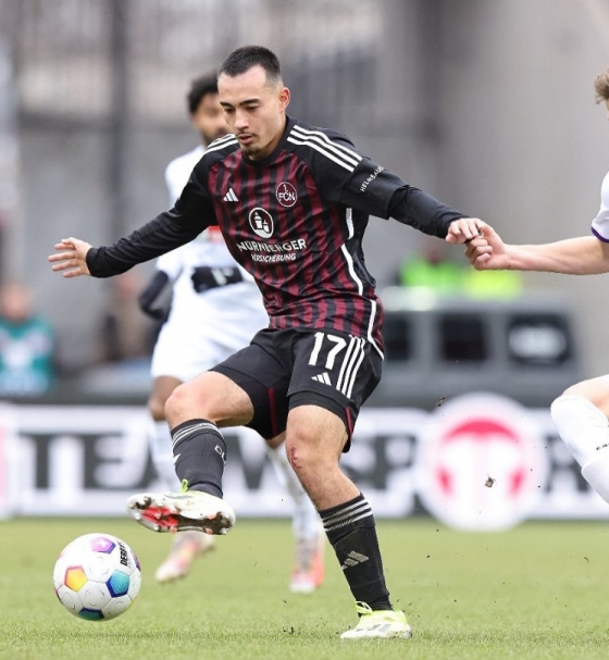 뉘른베르크 시절 옌스 카스트로프. /사진=뉘른베르크 공식 SNS 갈무리