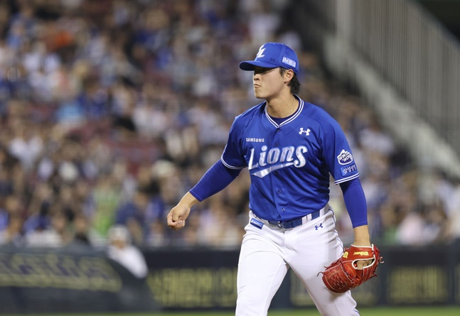 삼성 이호성. /사진=삼성 라이온즈 제공