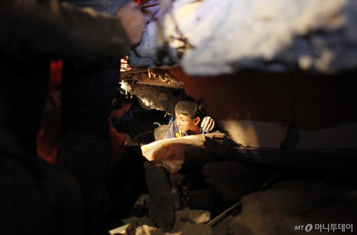 2023년 2월 튀르키예 남부 도시 가지안테프에서 약 33㎞ 떨어진 내륙, 지하 17.9㎞에서, 이후 여진은 카흐라만마라슈 북동쪽 59㎞ 지점에서 지진 발생했다./사진=머니투데이