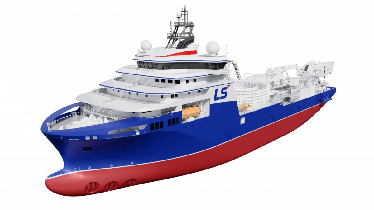  LS마린솔루션 신규 선박 조감도 /사진제공=LS마린솔루션