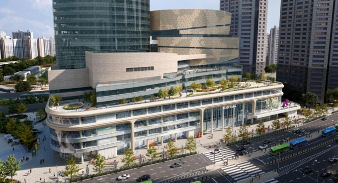 신도림 디큐브시티 리모델링 조감도. /사진제공=이지스자산운용