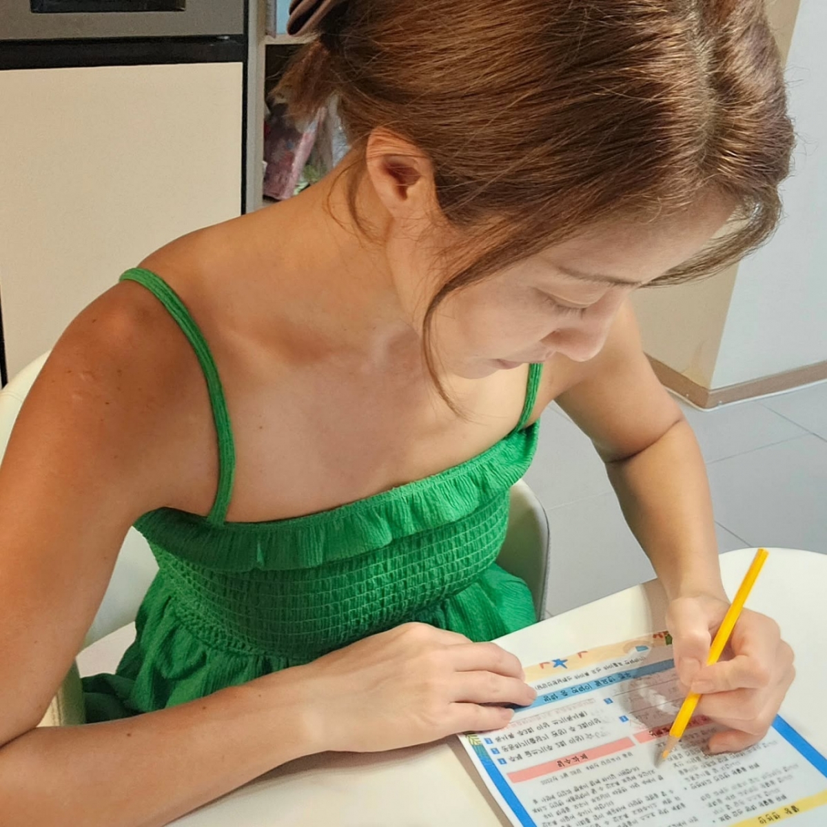 이지현이 "우리 집 아들은 아직도 손이 많이 간다"며 현실 육아 어려움을 토로했다. /사진=인스타그램 갈무리