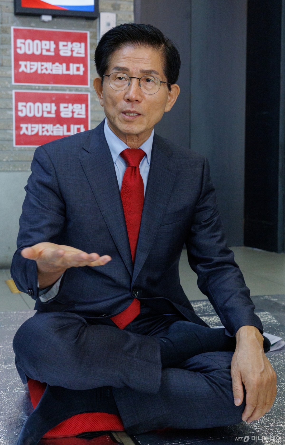 김문수 국민의힘 당대표 후보 인터뷰 /사진=이기범 기자 leekb@