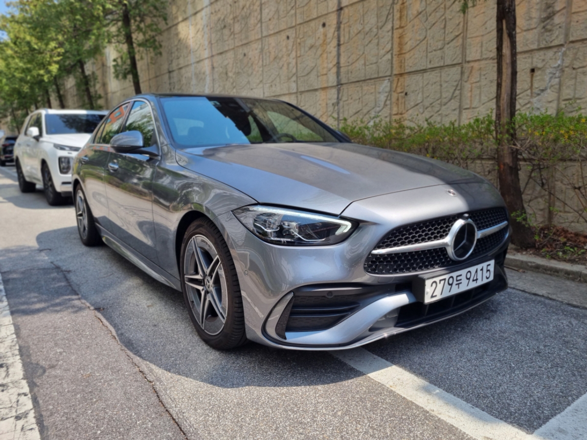 벤츠 C클래스 AMG 라인. /사진=강주헌 기자